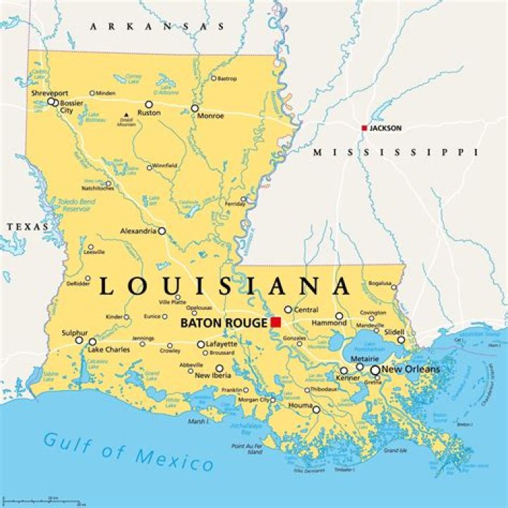 What is the state capital of Louisiana?