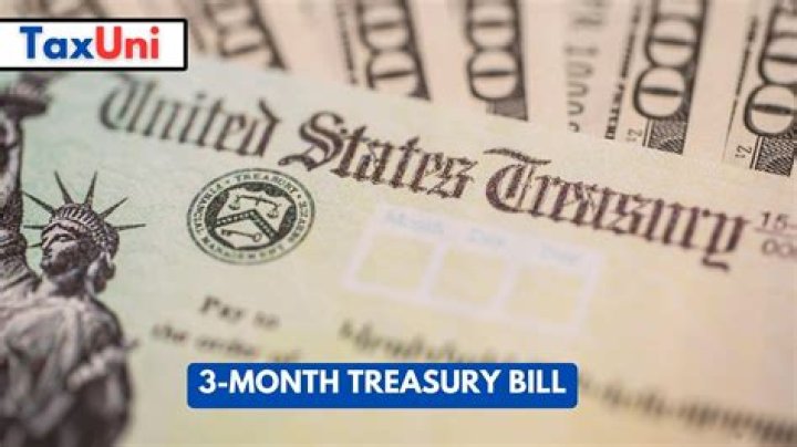 What is the yield on 3 month Treasury bills?