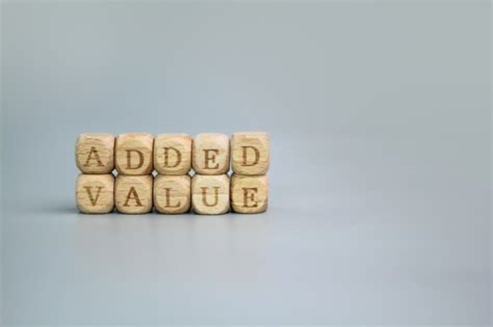 What is value-added give an example?
