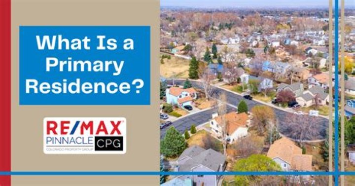 What makes a home a primary residence for a mortgage?