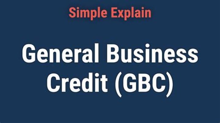 What makes up the general business credit?