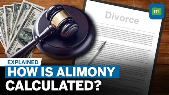 What percent of men are ordered to pay alimony after divorce?