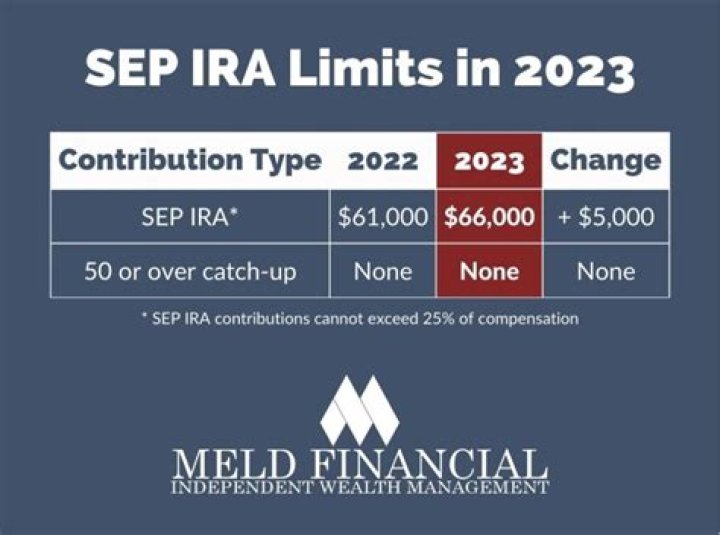 What percentage of income can go into a SEP IRA?
