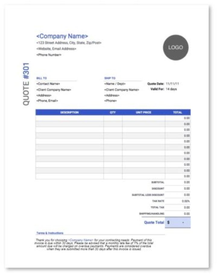 What percentage should I charge for late payments?