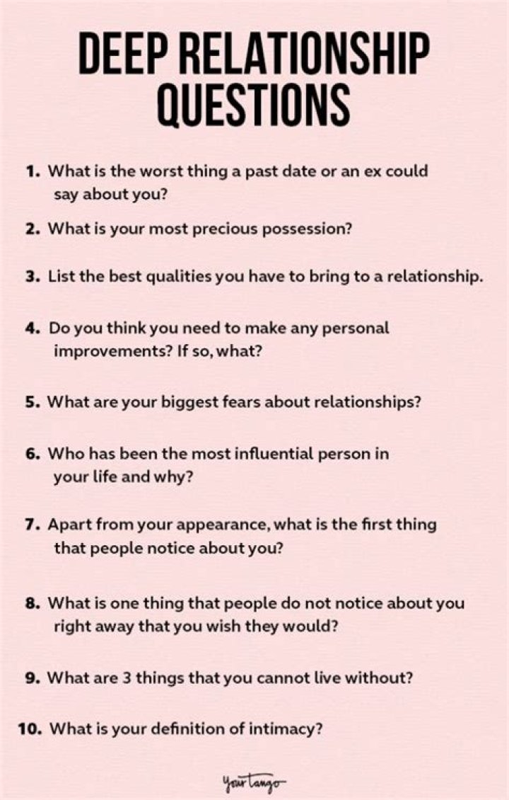 What questions should a couple ask?