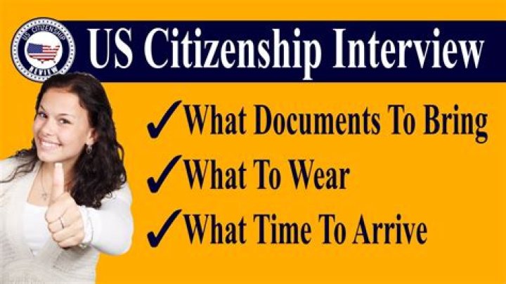 What should I bring to immigration interview?