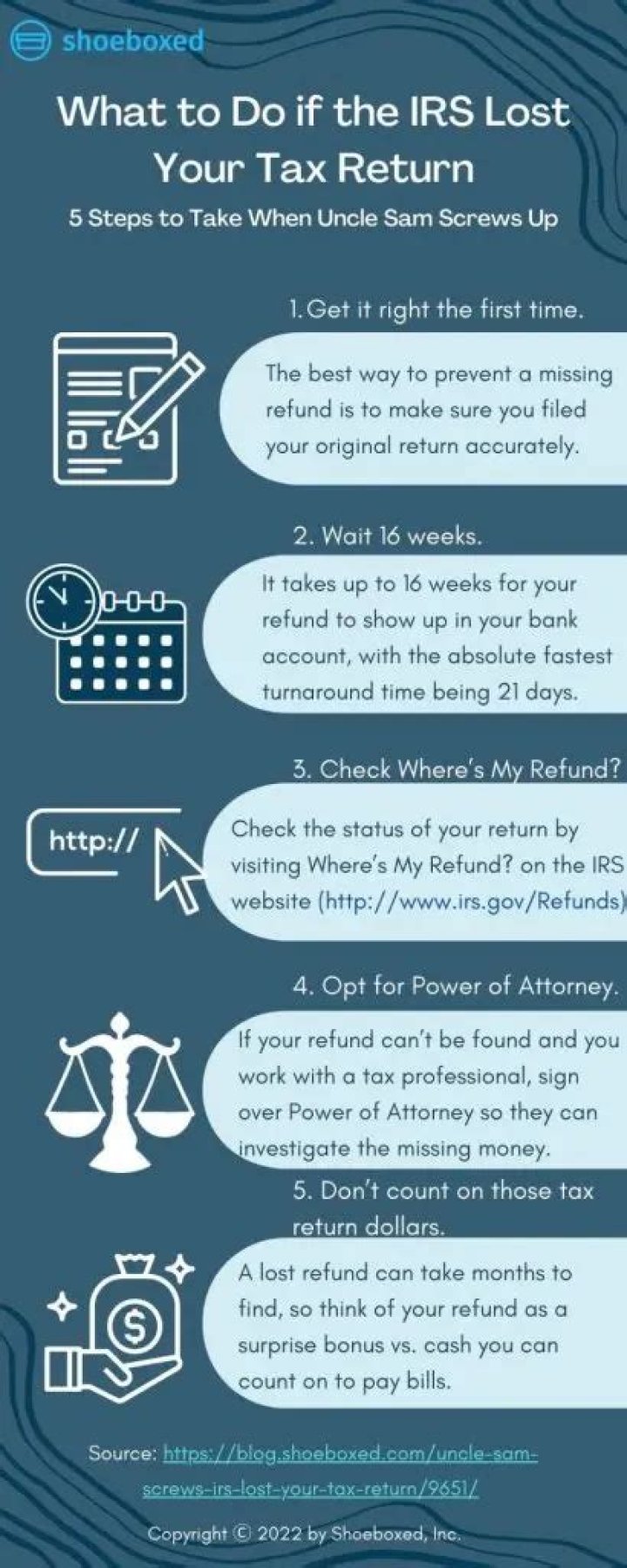 What should I do if my computer crashed and lost my tax return?