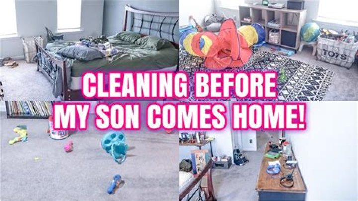 What should I do when my son comes home from college?