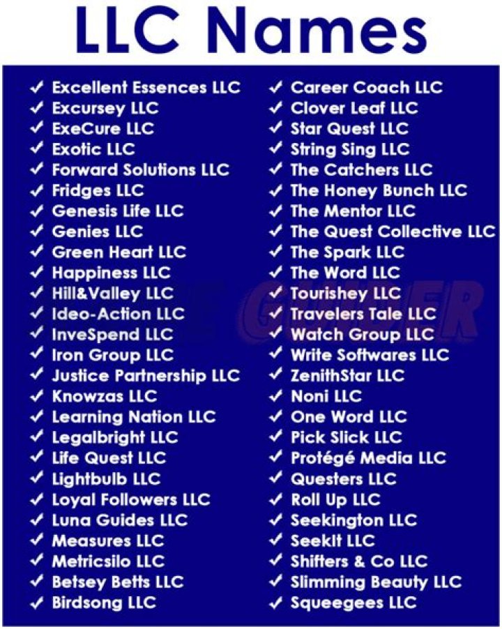 What should I name LLC consulting?