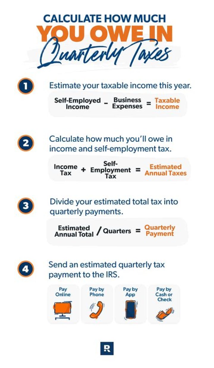 What taxes are paid quarterly?