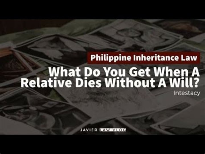 When a relative dies without a will?