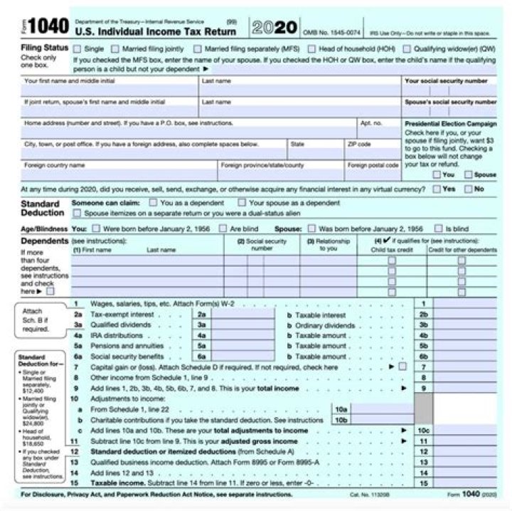 WHEN CAN 2020 taxes be filed online?