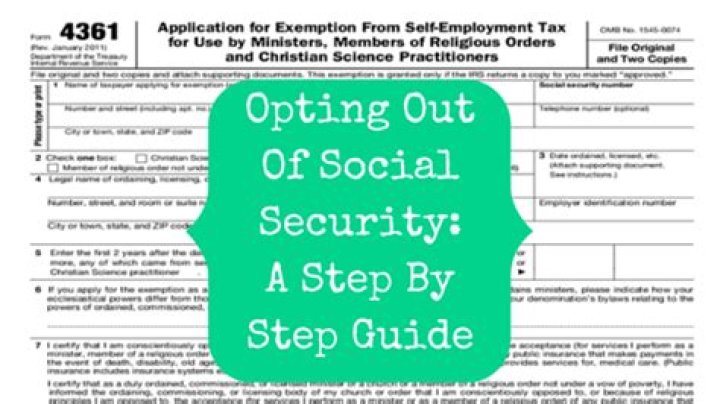 When can a pastor opt out of Social Security?