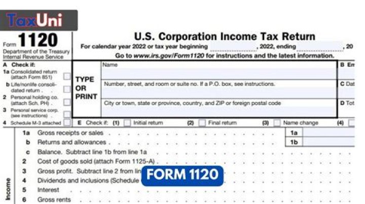 When did Form 1120 due date change?
