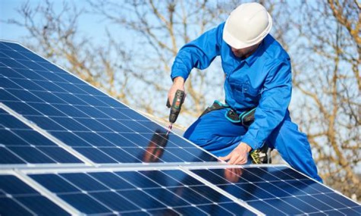 When did people start putting solar panels on their homes?