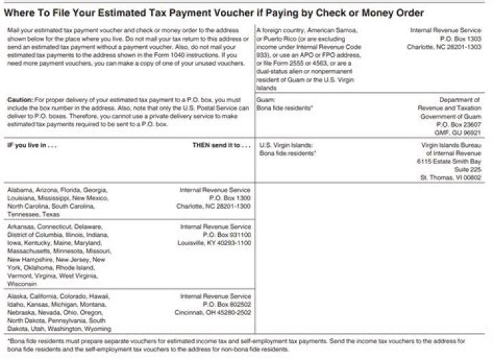When do I have to make my quarterly tax payment?