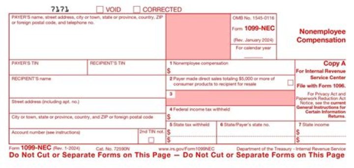 When do I need to fill out a 1099 form?