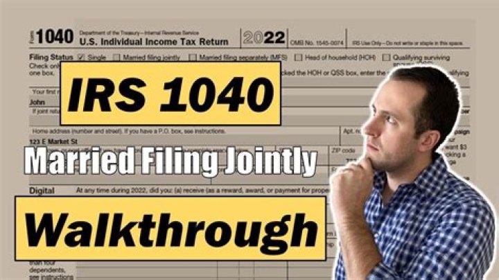 When do married couples file their taxes jointly?