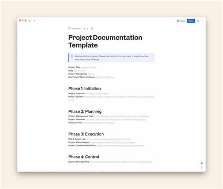 Where are the two places in a document that documentation occurs?
