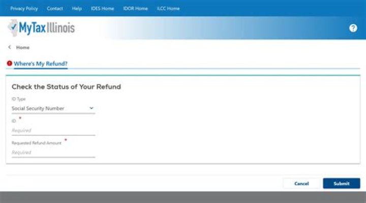 Where do I send my Illinois tax forms?