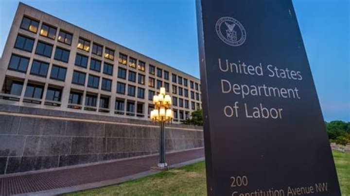 Where is the US Department of Labor located?