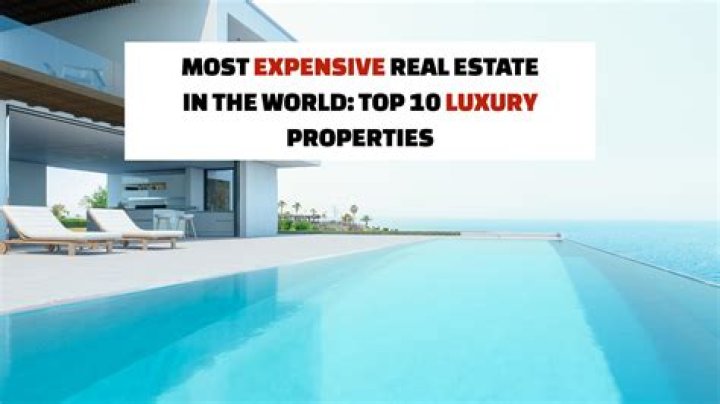 Which city has the most expensive real estate in the world?