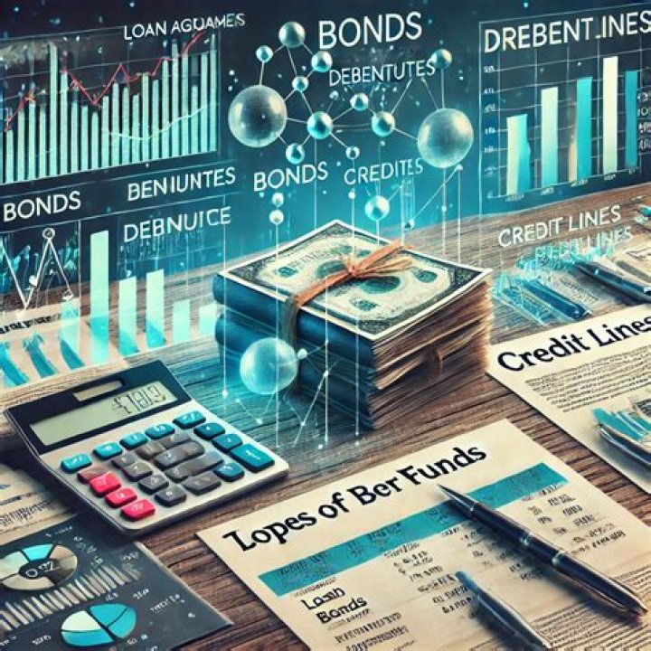 Which means purchase of a company with borrowed funds?