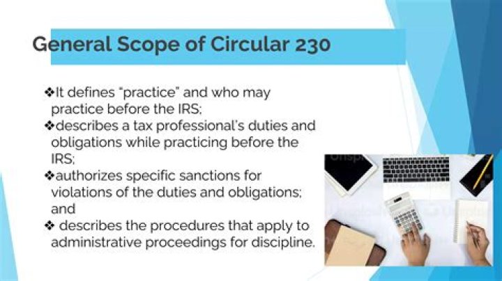 Which part of Circular 230 describes practice before the IRS and who is eligible?