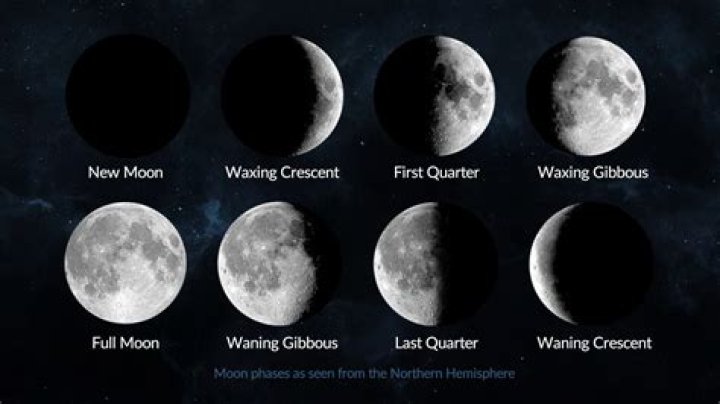 Which shape is the Moon?