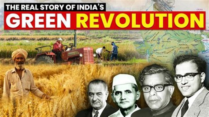 Which was part of the green revolution?