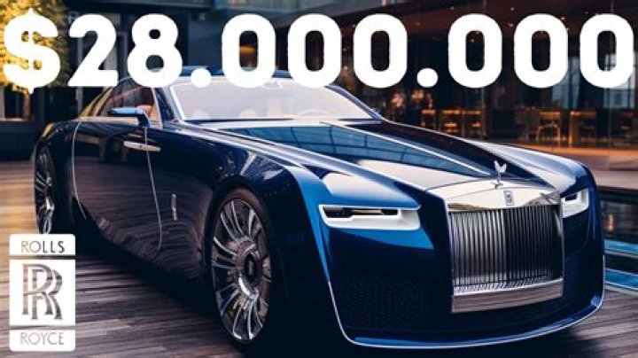 Who bought a 28 million dollar car?