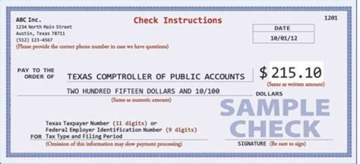 Who do I write the check to for Oregon state taxes?