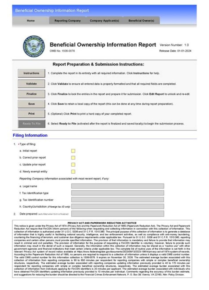 Who has to file an IT 2663?
