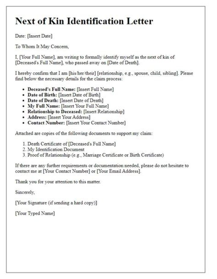 Who is considered next of kin in Connecticut?