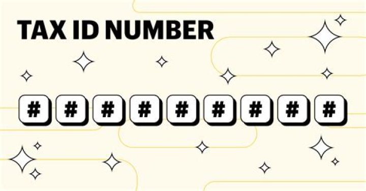Who is eligible for tax ID number?