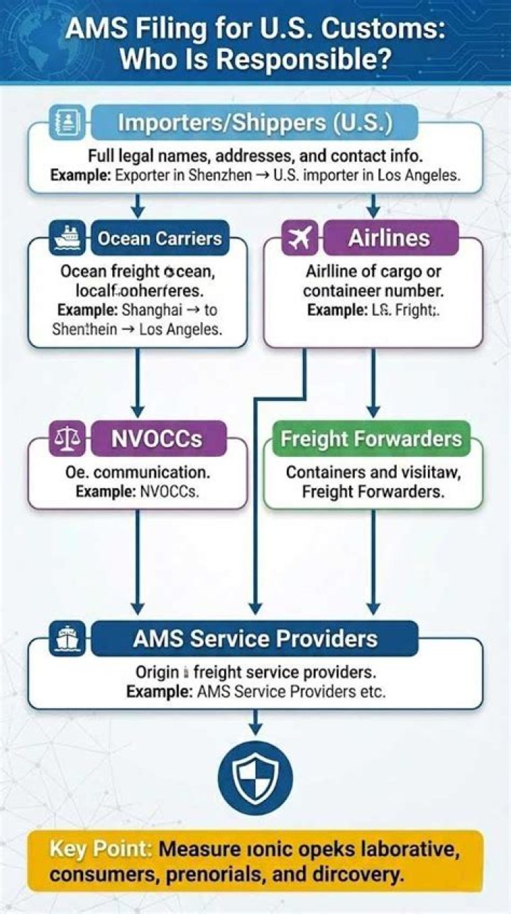 Who is responsible to file AMS?
