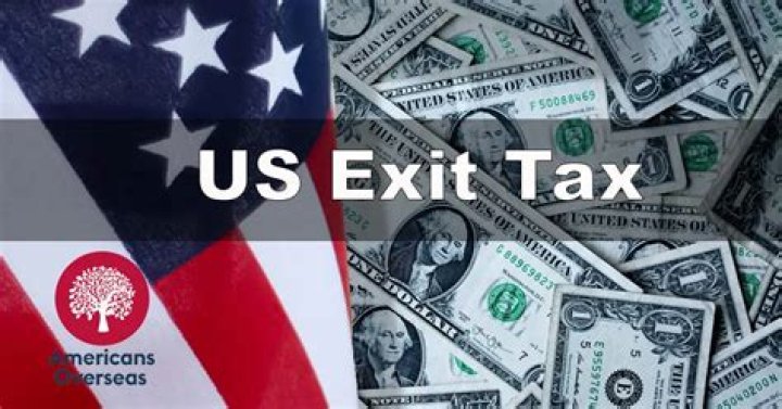 Who is subject to exit tax?