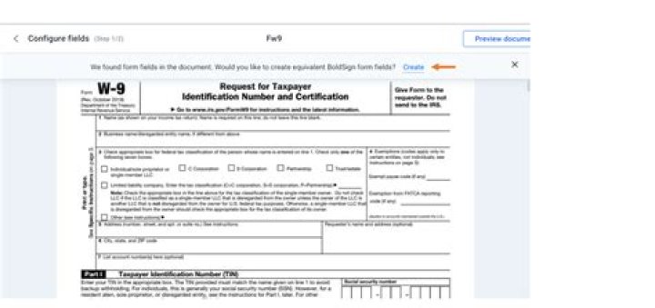 Who needs a W9 tax form?