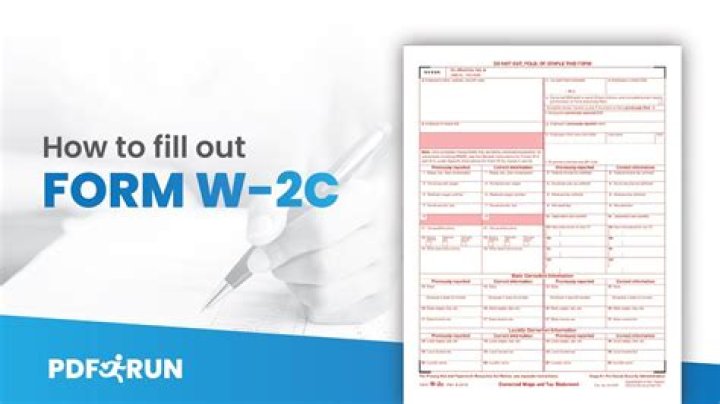 Why am I getting a w2c form?