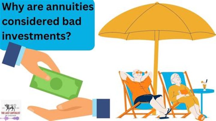 Why annuities are bad investments UK?