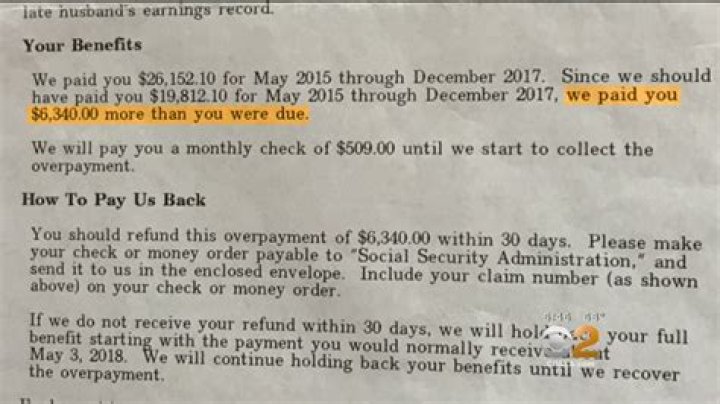 Why did SSI overpay me?