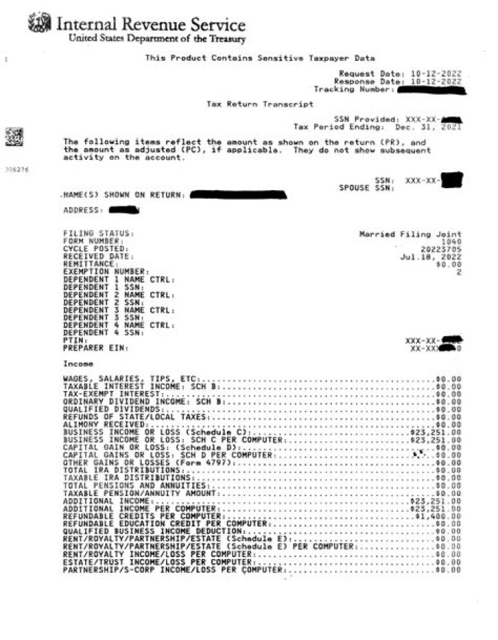 Why do banks request tax transcripts?