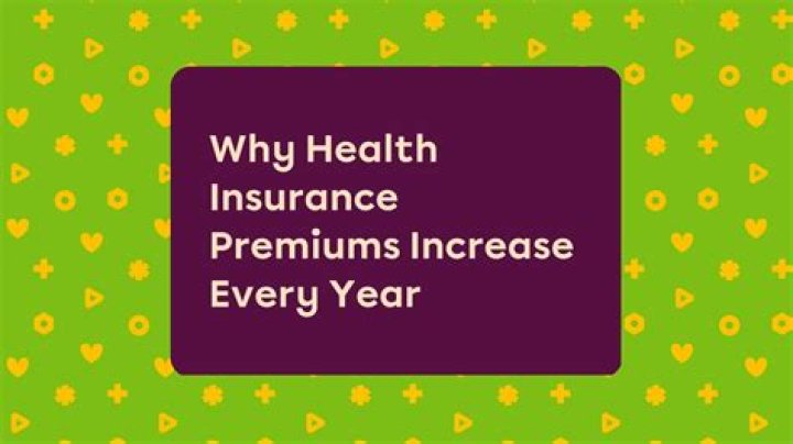 Why have health insurance premiums gone up?