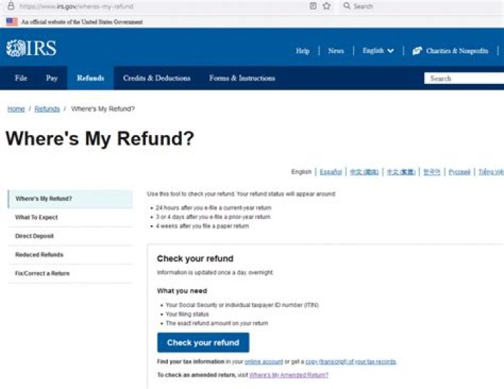 Why is my 2019 refund so low?