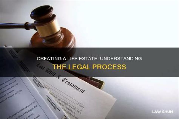 Why would someone create a life estate?