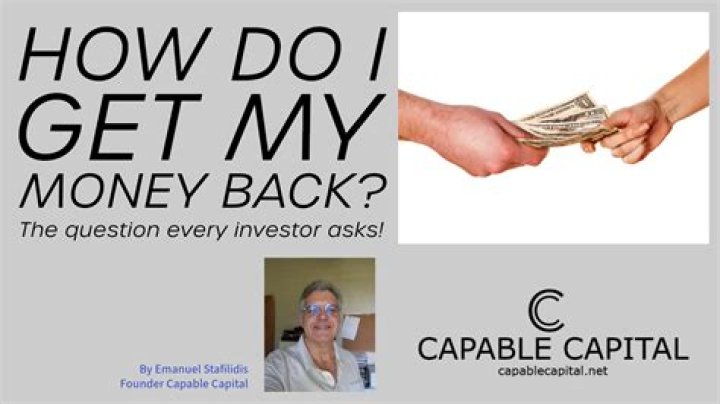 Will I get my money back from stock market?
