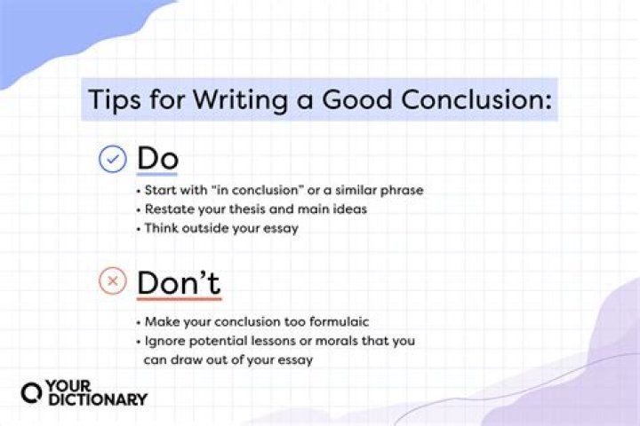 Writing a Good Conclusion is equally necessary as Introduction